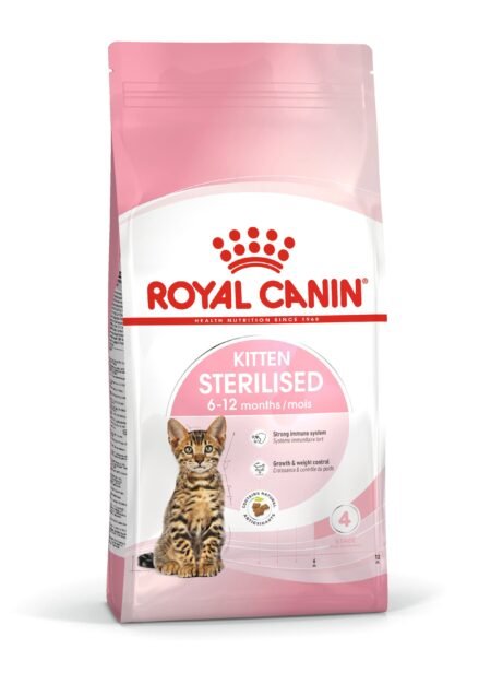 Royal Canin Kitten Sterilised sausas maistas katėms, 0,4 kg