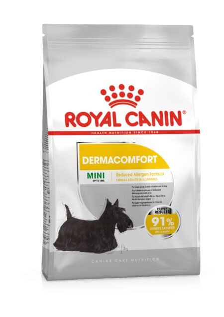 Royal Canin Dermacomfort Mini sausas maistas šunims, 3kg