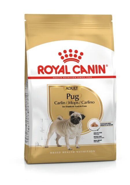 Royal Canin Pug Adult sausas maistas šunims, 1,5kg
