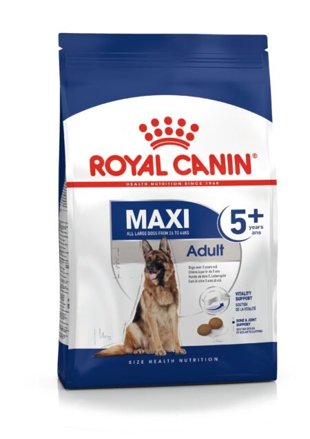 Royal Canin Maxi Adult 5+ sausas maistas šunims, 15kg