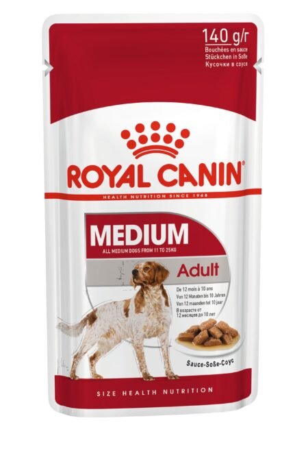 Royal Canin Medium Puppy Gravy konservai šunims, 10x140 g