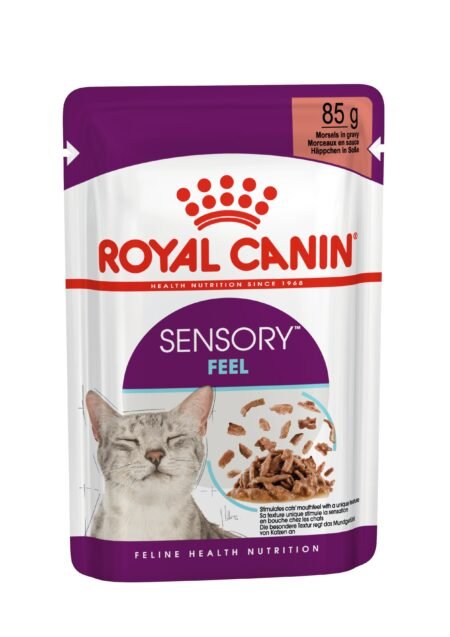 Royal Canin Sensory Feel Gravy konservai katėms, 12×85 g
