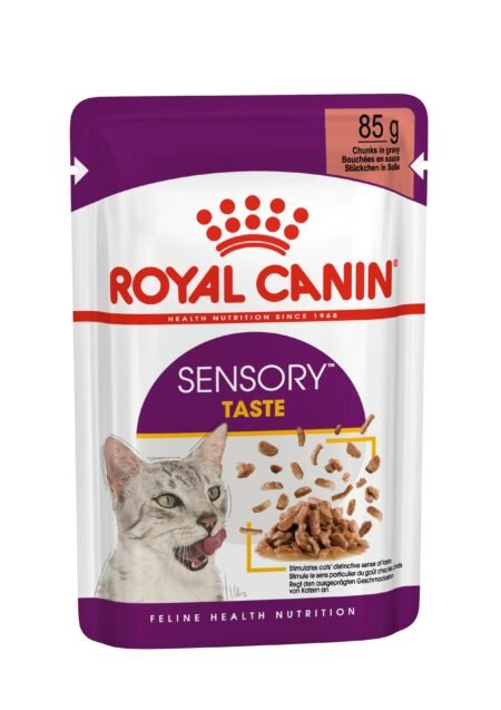 Royal Canin Sensory Taste Gravy konservai katėms, 12×85 g