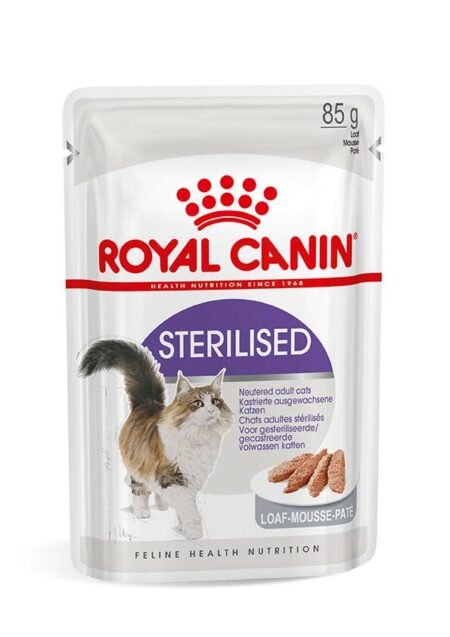Royal Canin Sterilized Loaf konservai katėms, 12×85 g